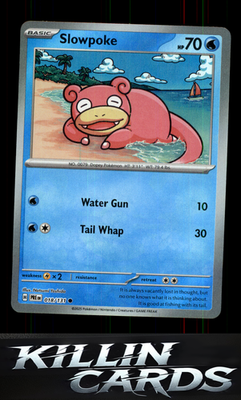 Slowpoke (Poke Ball Pattern) 018/131 Pokemon Common SV: Prismatic Evolutions Car