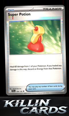 Super Potion 158/159 Pokemon Uncommon SV09: Journey Together Card NM