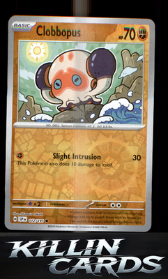 Reverse Holofoil Clobbopus - 112/191 112/191 Pokemon Common SV08: Surging Sparks