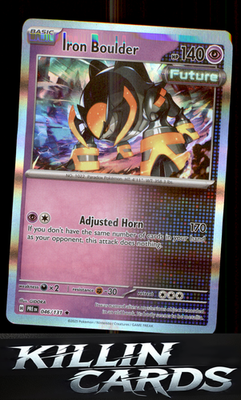 Iron Boulder 046/131 Pokemon Rare SV: Prismatic Evolutions Card NM