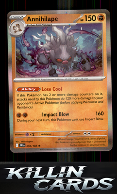 Annihilape 092/182 Pokemon Rare SV10: Destined Rivals Card NM