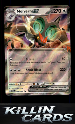 Noivern ex 091/131 Pokemon Double Rare SV: Prismatic Evolutions Card NM