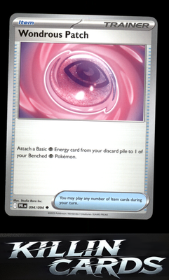 Wondrous Patch 094/094 Pokemon Uncommon ME02: Phantasmal Flames Card NM