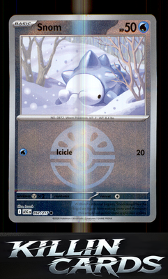 Reverse Holofoil Snom (Friend Ball) 052/217 Pokemon Common ME: Ascended Heroes C
