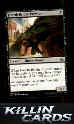 Fourth Bridge Prowler 60 Magic C Aether Revolt Card NM