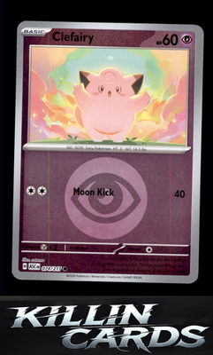 Reverse Holofoil Clefairy (Energy Symbol Pattern) 074/217 Pokemon Common ME: Asc