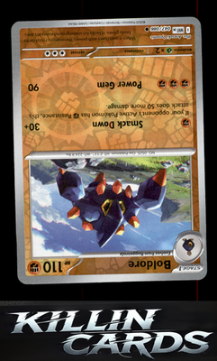 Reverse Holofoil Boldore 047/086 Pokemon Common SV: White Flare Card NM
