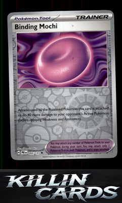 Reverse Holofoil Binding Mochi 095/131 Pokemon Uncommon SV: Prismatic Evolutions