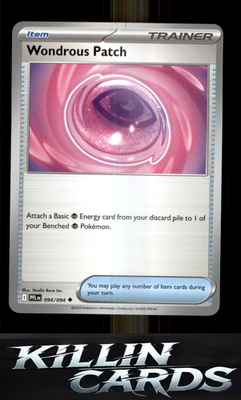 Wondrous Patch 094/094 Pokemon Uncommon ME02: Phantasmal Flames Card NM