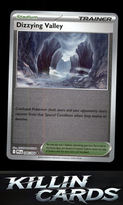 Reverse Holofoil Dizzying Valley 088/094 Pokemon Uncommon ME02: Phantasmal Flame
