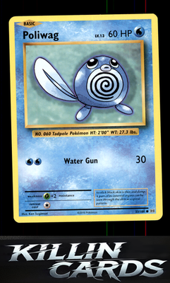 Poliwag 23/108 Pokemon Common XY - Evolutions Card NM