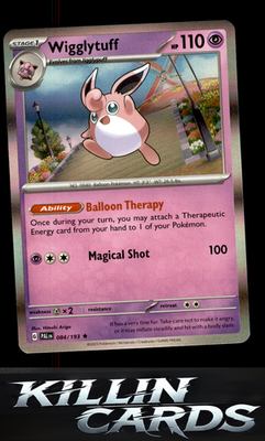 Wigglytuff 084/193 Pokemon Rare SV02: Paldea Evolved Card NM
