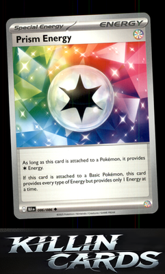 Prism Energy 086/086 Pokemon Uncommon SV: Black Bolt Card NM