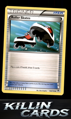 Roller Skates 103/119 Pokemon Uncommon XY - Phantom Forces Card LP