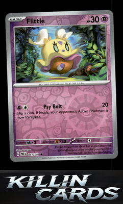 Reverse Holofoil Flittle - 041/091 041/091 Pokemon Common SV: Paldean Fates Card