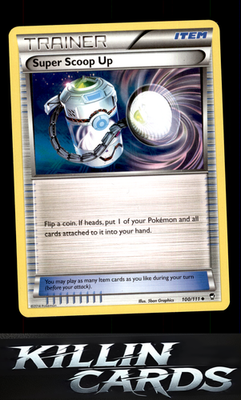 Super Scoop Up 100/111 Pokemon Uncommon XY - Furious Fists Card LP