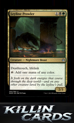 Leyline Prowler 202 Magic U War of the Spark Card NM