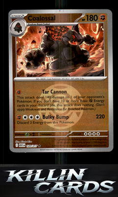 Reverse Holofoil Coalossal (Dusk Ball) 120/217 Pokemon Rare ME: Ascended Heroes