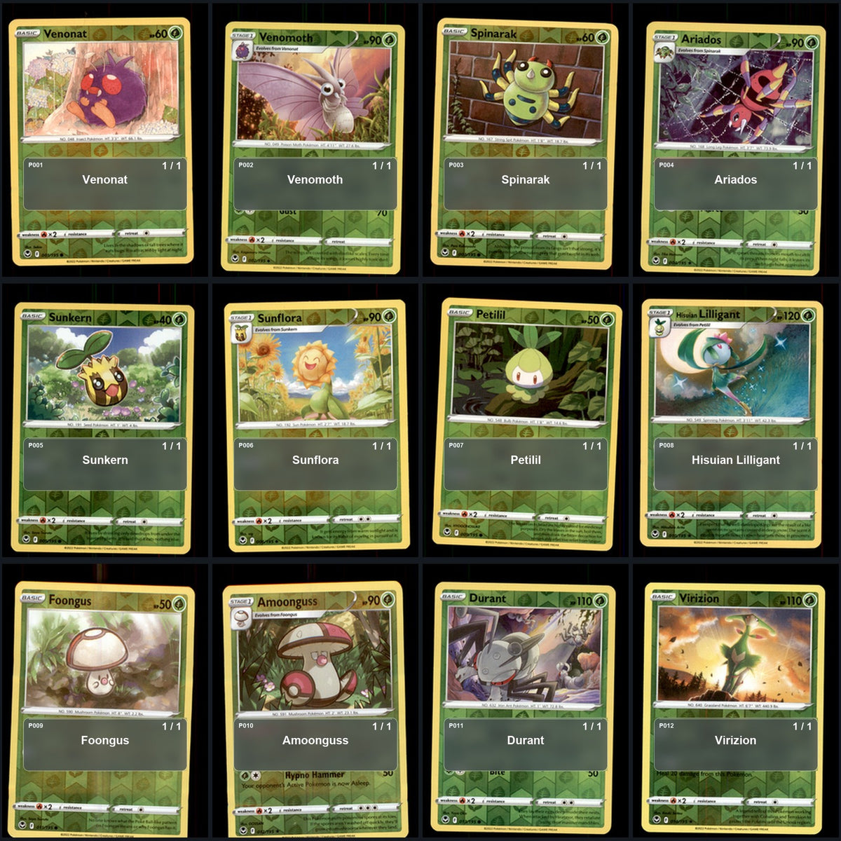 Pokemon TCG SWSH12: Silver Tempest Reverse Holo Master Set 133 Reverse Holo Card