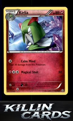Kirlia 53/98 Pokemon Uncommon XY - Ancient Origins Card LP