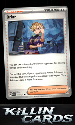 Briar (Poke Ball Pattern) 100/131 Pokemon Uncommon SV: Prismatic Evolutions Card