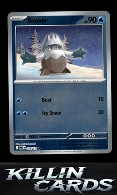 Reverse Holofoil Snover - 035/132 035/132 Pokemon Common ME01: Mega Evolution Ca