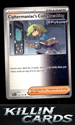 Ciphermaniac's Codebreaking 104/131 Pokemon Uncommon SV: Prismatic Evolutions Ca