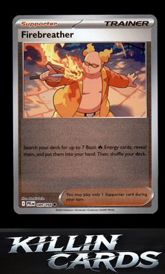 Reverse Holofoil Firebreather - 089/094 089/094 Pokemon Uncommon ME02: Phantasma