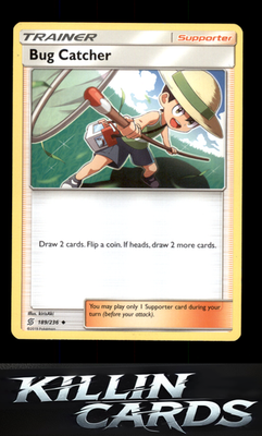 Bug Catcher 189/236 Pokemon Uncommon SM - Unified Minds Card NM