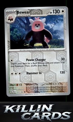 Reverse Holofoil Bewear - 053/064 053/064 Pokemon Common SV: Shrouded Fable Card