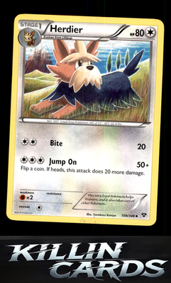 Herdier 109/146 Pokemon Uncommon XY Base Set Card NM