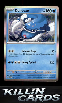 Dondozo - 061/198 061/198 Pokemon Rare SV01: Scarlet & Violet Base Set Card NM