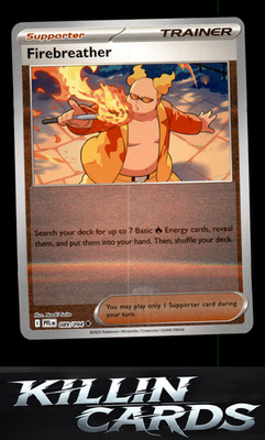 Reverse Holofoil Firebreather - 089/094 089/094 Pokemon Uncommon ME02: Phantasma