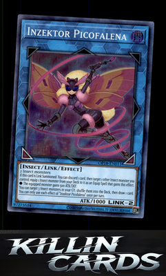 Inzektor Picofalena OP18-EN011 YuGiOh Super Rare OTS Tournament Pack 18 Card NM