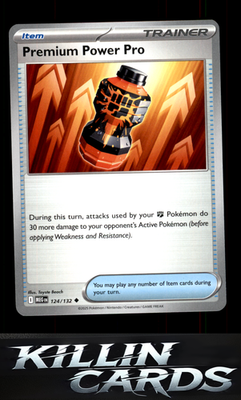 Premium Power Pro - 124/132 124/132 Pokemon Uncommon ME01: Mega Evolution Card N
