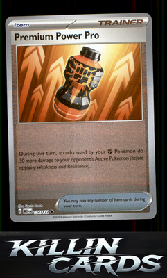 Premium Power Pro - 124/132 124/132 Pokemon Uncommon ME01: Mega Evolution Card N