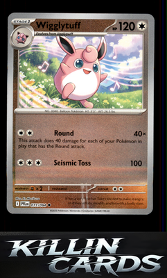 Reverse Holofoil Wigglytuff - 077/094 077/094 Pokemon Uncommon ME02: Phantasmal