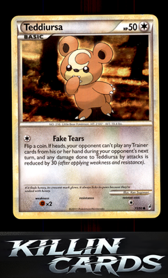 Teddiursa 73/95 Pokemon Common Call of Legends Card LP