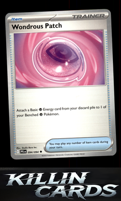 Wondrous Patch 094/094 Pokemon Uncommon ME02: Phantasmal Flames Card NM