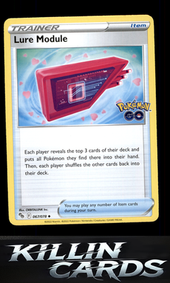 Lure Module 067/078 Pokemon Uncommon Pokemon GO Card NM