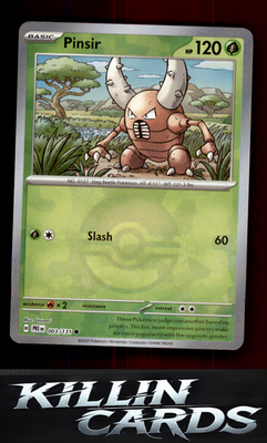 Pinsir (Poke Ball Pattern) 003/131 Pokemon Common SV: Prismatic Evolutions Card