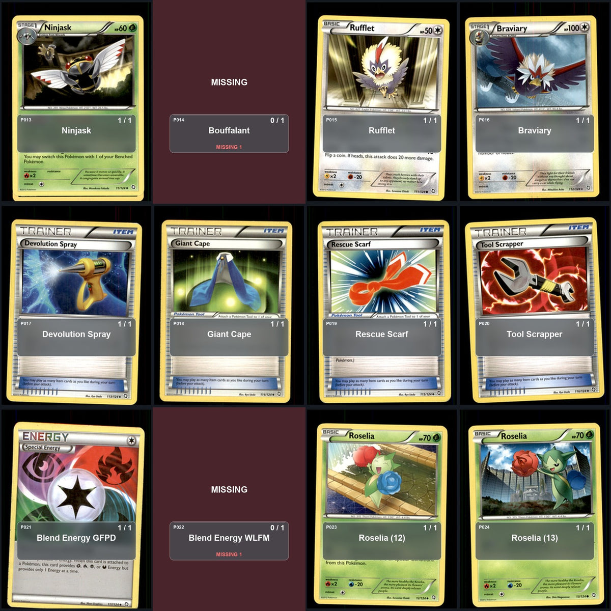 Pokemon TCG Dragons Exalted C/UC/R Standard Set 62 Cards