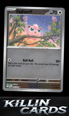 Reverse Holofoil Jigglypuff 076/094 Pokemon Common ME02: Phantasmal Flames Card