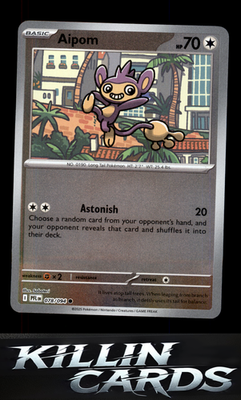 Reverse Holofoil Aipom 078/094 Pokemon Common ME02: Phantasmal Flames Card NM