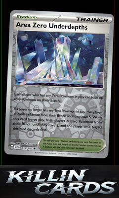 Reverse Holofoil Area Zero Underdepths - 131/142 131/142 Pokemon Uncommon SV07: