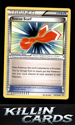 Rescue Scarf 115/124 Pokemon Uncommon Dragons Exalted Card LP