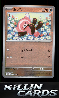 Reverse Holofoil Stufful - 111/132 111/132 Pokemon Common ME01: Mega Evolution C