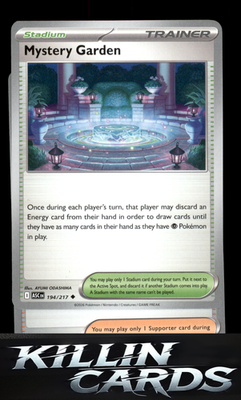 Mystery Garden 194/217 Pokemon Uncommon ME: Ascended Heroes Card NM