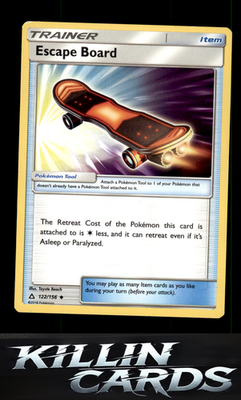 Escape Board 122/156 Pokemon Uncommon SM - Ultra Prism Card LP