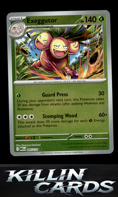 Reverse Holofoil Exeggutor - 005/132 005/132 Pokemon Uncommon ME01: Mega Evoluti